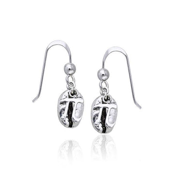 Coffee Bean Earrings TE613 - Jewelry